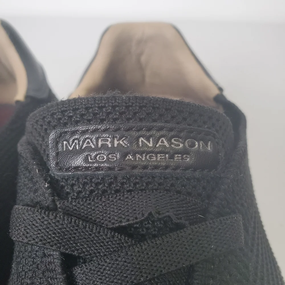 Mark Nason Los Angeles Black Sneakers